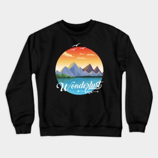 Adventure Wanderlust love Explore the world travel lover summer vacation Crewneck Sweatshirt